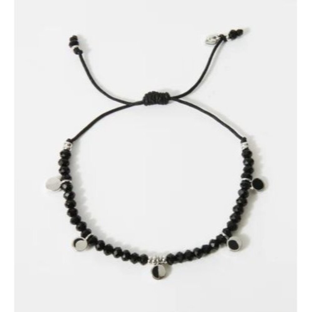 Origami Owl *Moon Phases Silver Cord Bracelet* Limited Edition